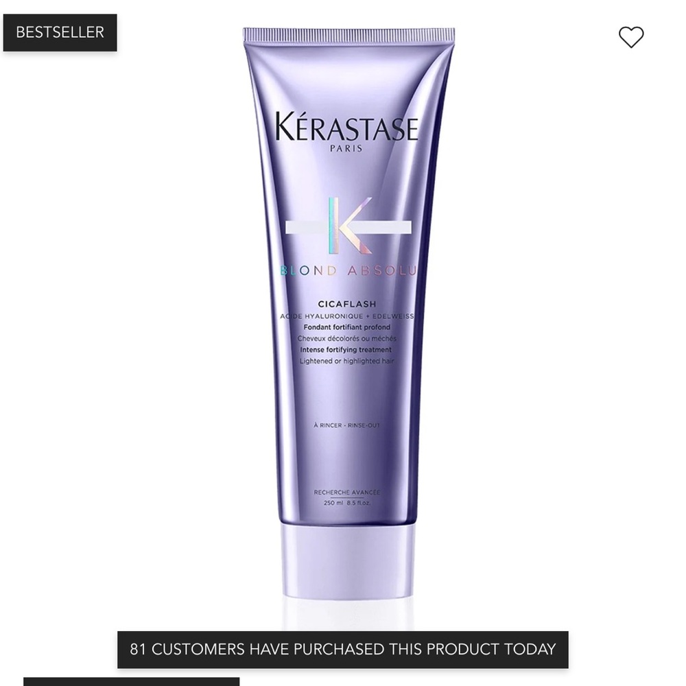 Kerastase Blond Absolu Hair Care Set - Purple - Picture 5 of 5